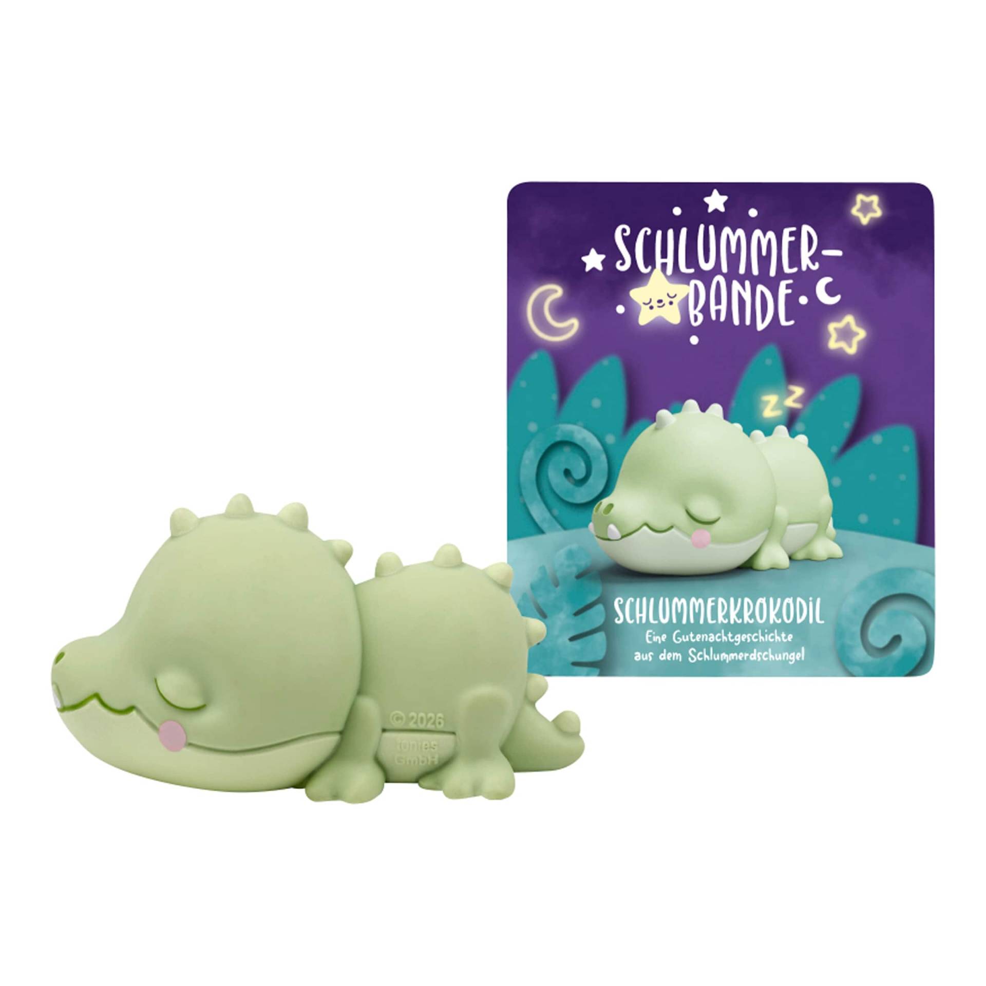 Tonies Tonie Hörfigur Schlummerbande Schlummerkrokodil - Eine Gutenachtgeschichte aus dem Schlummerdschungel von tonies
