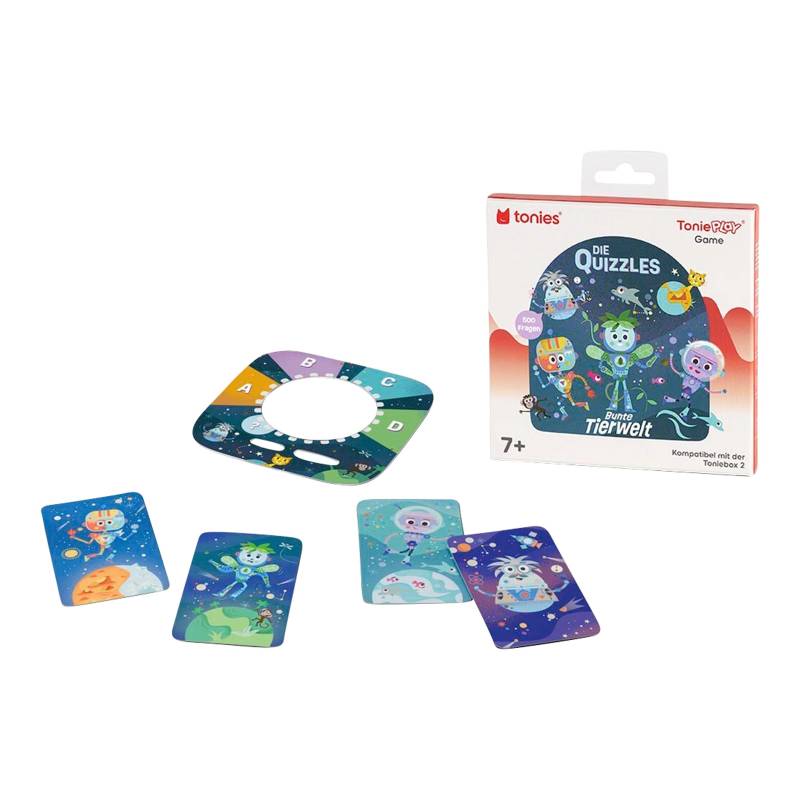 Tonies Tonie Play Games S - Die Quizzles: Bunte Tierwelt von tonies