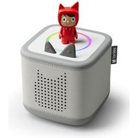 Tonies - Toniebox 2 Mondgrau Starter Set Kreativ-Tonie Rot von tonies GmbH