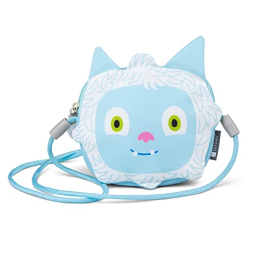 tonies® Mini-Tasche Yeti, praktische Tasche für unterwegs, bietet Platz für bis zu 3 Hörfiguren, kompatibel Auto-Organizer von tonies