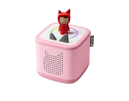 tonies® Toniebox 2 Starter Set Rosa mit Kreativ-Tonie Rot von tonies