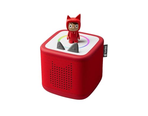 tonies® Toniebox 2 Starter Set Rot mit Kreativ-Tonie Rot von tonies