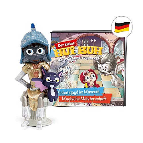 tonies 01-0169 Hörfiguren für Toniebox Figur Der kleine HUI BUH - Schatzjagd im Museum und Magische Meisterschaft - ca. 69 Min - ab 3 Jahre - DEUTSCH von tonies