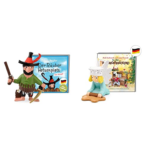 tonies 10000693 Hörfigur für Toniebox, Räuber Hotzenplotz – Der Räuber Hotzenplotz, Hörspiel & 10000304 Hörfigur für Toniebox, Weihnachtslieder: Rolf Zuckowski tonies 10000693 Hörfigur für Toniebox, Räuber Hotzenplotz – Der Räuber Hotzenplotz, Hörspiel & 10000304 Hörfigur für Toniebox, Weihnachtslieder: Rolf Zuckowski von tonies