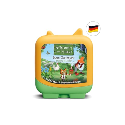 tonies Clever Toniebox, Pettersson und Findus – Findus erklärt die Welt – Mein Gartenjahr – Frühling & Sommer, Wissens-Hörspiel für Kinder ab 5 Jahren, Spielzeit ca. 90 Minuten von tonies