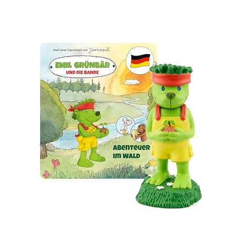 tonies Hörfigur für Toniebox, Emil Grünbär und die Bande – Abenteuer im Wald, Janosch Hörspiel mit Musik für Kinder ab 4 Jahren, Spielzeit ca. 60 Minuten tonies Hörfigur für Toniebox, Emil Grünbär und die Bande – Abenteuer im Wald, Janosch Hörspiel mit Musik für Kinder ab 4 Jahren, Spielzeit ca. 60 Minuten von tonies