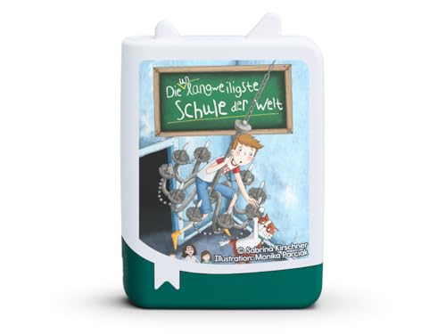 tonies Hörfigur für Toniebox, Book, (un) langweiligste Schule der Welt - Band 1: Auf Klassenfahrt, Hörspiel für Kinder ab 8 Jahren, Spielzeit ca. 150 Minuten von tonies