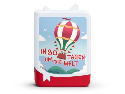 tonies Hörfigur für Toniebox, Book, 80 Tagen um die Welt, Hörspiel für Kinder ab 7 Jahren, Spielzeit ca. 180 Minuten tonies Hörfigur für Toniebox, Book, 80 Tagen um die Welt, Hörspiel für Kinder ab 7 Jahren, Spielzeit ca. 180 Minuten von tonies