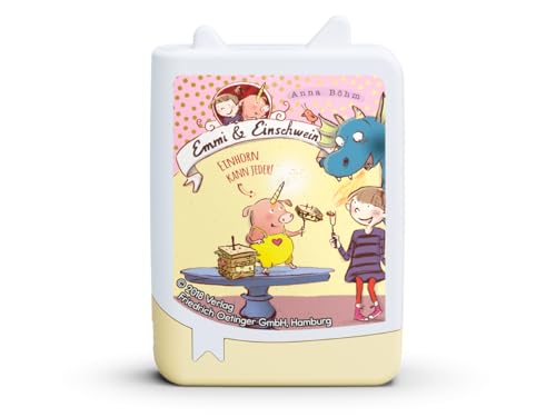 tonies Hörfigur für Toniebox, Book, Emmi & Einschwein - 1. Einhorn kann jeder!, Hörspiel für Kinder ab 6 Jahren, Spielzeit ca. 220 Minuten tonies Hörfigur für Toniebox, Book, Emmi & Einschwein - 1. Einhorn kann jeder!, Hörspiel für Kinder ab 6 Jahren, Spielzeit ca. 220 Minuten von tonies