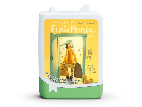 tonies Hörfigur für Toniebox, Book, Frau Honig - Band 1: Und plötzlich war Frau Honig da, Hörspiel für Kinder ab 8 Jahren, Spielzeit ca. 189 Minuten von tonies
