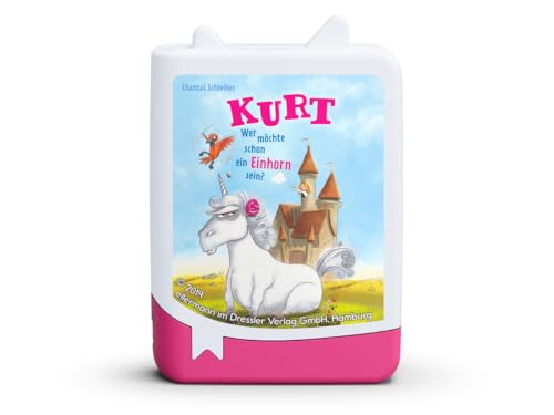 tonies Hörfigur für Toniebox, Book, Kurt, Einhorn wider Willen - 1. Wer möchte Schon EIN Einhorn Sein?, Hörspiel für Kinder ab 5 Jahren, Spielzeit ca. 71 Minuten tonies Hörfigur für Toniebox, Book, Kurt, Einhorn wider Willen - 1. Wer möchte Schon EIN Einhorn Sein?, Hörspiel für Kinder ab 5 Jahren, Spielzeit ca. 71 Minuten von tonies