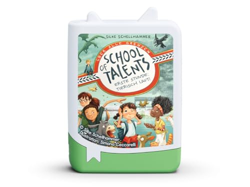 tonies Hörfigur für Toniebox, Book, School of Talents Bd.1 Erste Stunde: Tierisch laut, Hörspiel für Kinder ab 8 Jahren, Spielzeit ca. 173 Minuten tonies Hörfigur für Toniebox, Book, School of Talents Bd.1 Erste Stunde: Tierisch laut, Hörspiel für Kinder ab 8 Jahren, Spielzeit ca. 173 Minuten von tonies