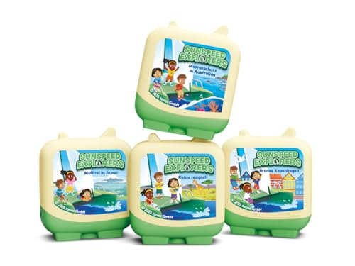 tonies Hörfigur für Toniebox, Clever Set, Concious Content Series - Sunspeed Explorers, Hörspiel für Kinder ab 5 Jahren, Spielzeit ca. 129 Minuten tonies Hörfigur für Toniebox, Clever Set, Concious Content Series - Sunspeed Explorers, Hörspiel für Kinder ab 5 Jahren, Spielzeit ca. 129 Minuten von tonies