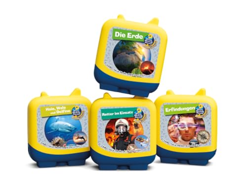 tonies Hörfigur für Toniebox, Clever Set: Wieso? Weshalb? Warum? Profiwissen, Hörspiel für Kinder ab 8 Jahren, Spielzeit ca. 331 Minuten tonies Hörfigur für Toniebox, Clever Set: Wieso? Weshalb? Warum? Profiwissen, Hörspiel für Kinder ab 8 Jahren, Spielzeit ca. 331 Minuten von tonies