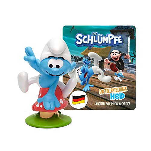 tonies Hörfigur für Toniebox, Die Schlümpfe – EIN tollpatschiger Held & 3 weitere schlumpfige Abenteuer, Hörspiel für Kinder ab 5 Jahren, Spielzeit ca. 50 Minuten tonies Hörfigur für Toniebox, Die Schlümpfe – EIN tollpatschiger Held & 3 weitere schlumpfige Abenteuer, Hörspiel für Kinder ab 5 Jahren, Spielzeit ca. 50 Minuten von tonies