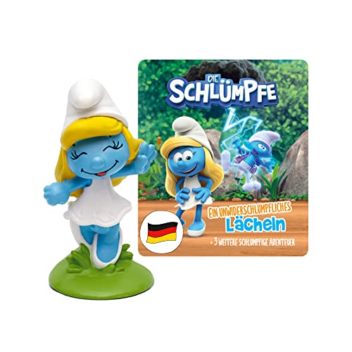 tonies Hörfigur für Toniebox, Die Schlümpfe – EIN unwiderschlumpfliches Lächeln & 3 weitere schlumpfige Abenteuer, Hörspiel für Kinder ab 3 Jahren, Spielzeit ca. 50 Minuten tonies Hörfigur für Toniebox, Die Schlümpfe – EIN unwiderschlumpfliches Lächeln & 3 weitere schlumpfige Abenteuer, Hörspiel für Kinder ab 3 Jahren, Spielzeit ca. 50 Minuten von tonies