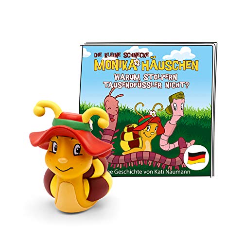 tonies Hörfigur für Toniebox, Die kleine Schnecke Monika Häuschen – Warum stolpern Tausendfüßler Nicht?, Hörspiel für Kinder ab 3 Jahren, Spielzeit ca. 42 Minuten tonies Hörfigur für Toniebox, Die kleine Schnecke Monika Häuschen – Warum stolpern Tausendfüßler Nicht?, Hörspiel für Kinder ab 3 Jahren, Spielzeit ca. 42 Minuten von tonies