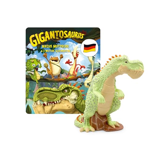 tonies Hörfigur für Toniebox, Gigantosaurus – Mazus Mutprobe, Hörspiel mit 4 Geschichten für Kinder ab 4 Jahren, Spielzeit ca. 52 Minuten tonies Hörfigur für Toniebox, Gigantosaurus – Mazus Mutprobe, Hörspiel mit 4 Geschichten für Kinder ab 4 Jahren, Spielzeit ca. 52 Minuten von tonies