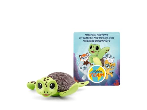 tonies Hörfigur für Toniebox, Green Team - Mission: Rettung im Wasser mit Bobby, der Meeresschildkröte, Hörspiel für Kinder ab 4 Jahren, Spielzeit ca. 64 Minuten von tonies