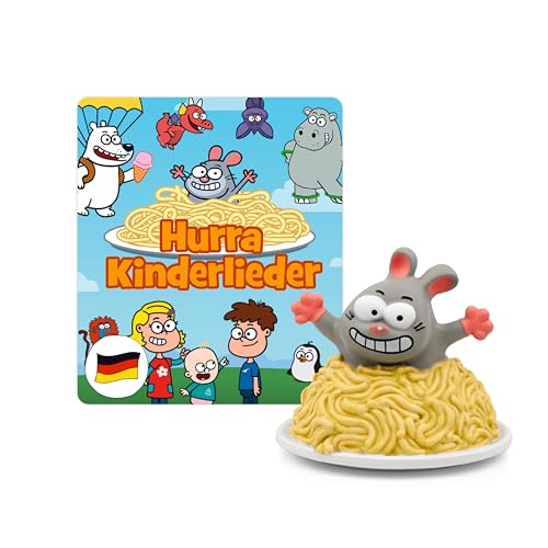 tonies Hörfigur für Toniebox, Hurra Kinderlieder – Best of, Kinderlieder für Kinder ab 3 Jahren, Spielzeit ca. 55 Minuten tonies Hörfigur für Toniebox, Hurra Kinderlieder – Best of, Kinderlieder für Kinder ab 3 Jahren, Spielzeit ca. 55 Minuten von tonies