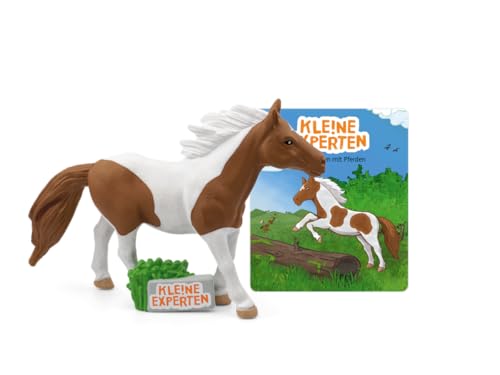 tonies Hörfigur für Toniebox, KLE!NE Experten galoppieren mit Pferden, Hörspiel mit spannendem Wissen für Kinder ab 3 Jahren, Spielzeit ca. 60 Minuten von tonies