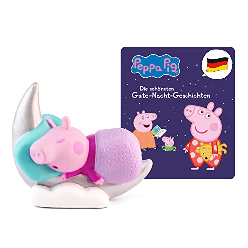 tonies Hörfigur für Toniebox, Peppa Wutz – Gute Nacht Geschichten, Hörspiel für Kinder ab 3 Jahren, Spielzeit ca. 41 Minuten tonies Hörfigur für Toniebox, Peppa Wutz – Gute Nacht Geschichten, Hörspiel für Kinder ab 3 Jahren, Spielzeit ca. 41 Minuten von tonies