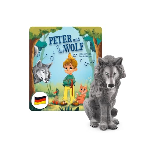 tonies Hörfigur für Toniebox, Peter und der Wolf, Hörspiel mit Musik für Kinder ab 6 Jahren, Spielzeit ca. 50 Minuten von tonies