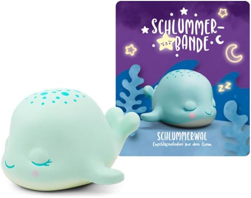 tonies Hörfigur für Toniebox, Schlummerbande - Schlummerwal: Einschlafmelodien aus dem Ozean, Hörspiel für Kinder ab 3 Jahren, Spielzeit ca. 140 Minuten tonies Hörfigur für Toniebox, Schlummerbande - Schlummerwal: Einschlafmelodien aus dem Ozean, Hörspiel für Kinder ab 3 Jahren, Spielzeit ca. 140 Minuten von tonies