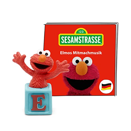 tonies Hörfigur für Toniebox, Sesamstraße – Elmo, Hörspiel mit Liedern für Kinder ab 3 Jahren, Spielzeit ca. 40 Minuten von tonies