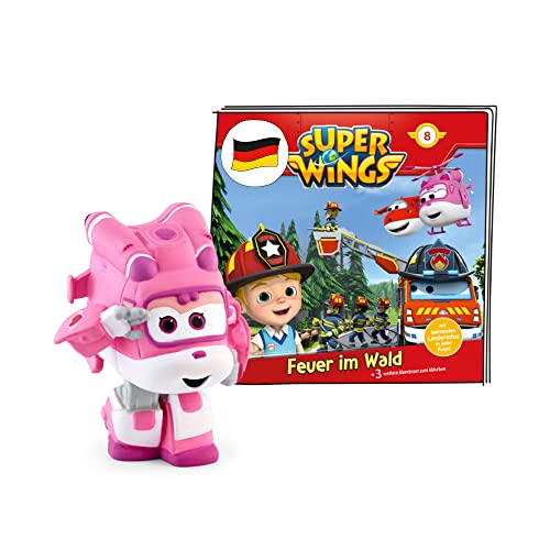 tonies Hörfigur für Toniebox, Super Wings – Feuer im Wald, Hörspiel mit 4 Geschichten für Kinder ab 3 Jahren, Spielzeit ca. 58 Minuten tonies Hörfigur für Toniebox, Super Wings – Feuer im Wald, Hörspiel mit 4 Geschichten für Kinder ab 3 Jahren, Spielzeit ca. 58 Minuten von tonies