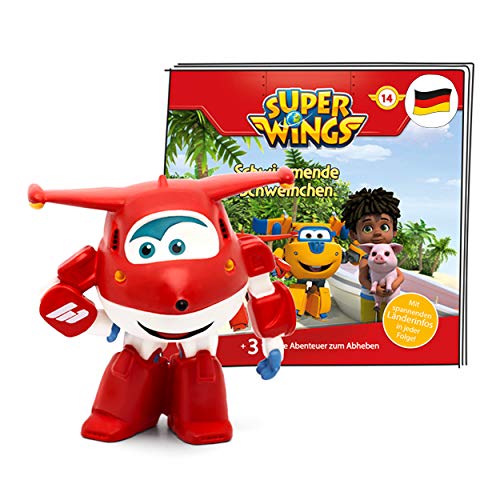 tonies Hörfigur für Toniebox, Super Wings – Schwimmende Schweinchen, Hörspiel mit 4 Geschichten für Kinder ab 4 Jahren, Spielzeit ca. 47 Minuten tonies Hörfigur für Toniebox, Super Wings – Schwimmende Schweinchen, Hörspiel mit 4 Geschichten für Kinder ab 4 Jahren, Spielzeit ca. 47 Minuten von tonies
