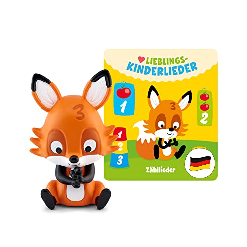 tonies Hörfiguren für Toniebox, 21 Lieblings-Kinderlieder – Zähllieder (neu eingespielt), Kinderlieder ab 3 Jahren, Spielzeit ca. 52 Minuten von tonies