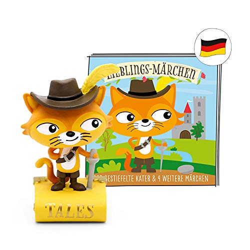 tonies Hörfiguren für Toniebox, 5 Lieblings-Märchen – Der gestiefelte Kater und 4 weitere Märchen, Hörspiel für Kinder ab 3 Jahren, Spielzeit ca. 50 Minuten tonies Hörfiguren für Toniebox, 5 Lieblings-Märchen – Der gestiefelte Kater und 4 weitere Märchen, Hörspiel für Kinder ab 3 Jahren, Spielzeit ca. 50 Minuten von tonies