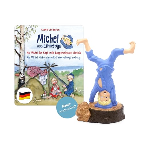 tonies Hörfiguren für Toniebox, Astrid Lindgren: Michel – Als Michel den Kopf in die Suppenschüssel steckte, Hörspiel für Kinder ab 4 Jahren, Spielzeit ca. 53 Minuten tonies Hörfiguren für Toniebox, Astrid Lindgren: Michel – Als Michel den Kopf in die Suppenschüssel steckte, Hörspiel für Kinder ab 4 Jahren, Spielzeit ca. 53 Minuten von tonies