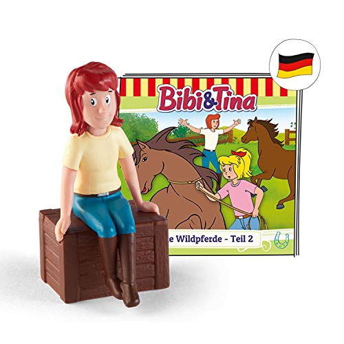 tonies Hörfiguren für Toniebox, Bibi und Tina – Die Wildpferde (Teil 2), Hörspiel für Kinder ab 6 Jahren, Spielzeit ca. 43 Minuten von tonies