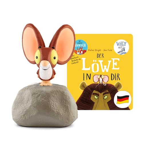 tonies Hörfiguren für Toniebox, Der Löwe in dir und andere Geschichten von Rachel Bright, Hörbuch für Kinder ab 3 Jahren, Spielzeit ca. 32 Minuten tonies Hörfiguren für Toniebox, Der Löwe in dir und andere Geschichten von Rachel Bright, Hörbuch für Kinder ab 3 Jahren, Spielzeit ca. 32 Minuten von tonies