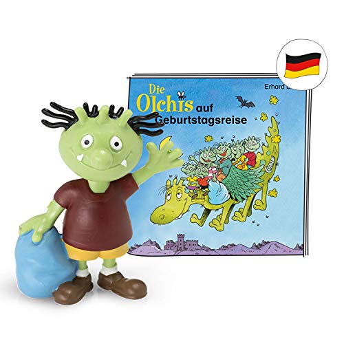 tonies Hörfiguren für Toniebox, Die Olchis – Die Olchis auf Geburtstagsreise, Hörspiel für Kinder ab 5 Jahren, Spielzeit ca. 33 Minuten von tonies