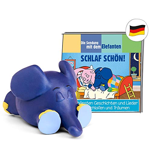 tonies Hörfiguren für Toniebox, Die Sendung mit dem Elefanten – Schlaf schön!, Hörbuch mit Liedern für Kinder ab 3 Jahren, Spielzeit ca. 51 Minuten tonies Hörfiguren für Toniebox, Die Sendung mit dem Elefanten – Schlaf schön!, Hörbuch mit Liedern für Kinder ab 3 Jahren, Spielzeit ca. 51 Minuten von tonies