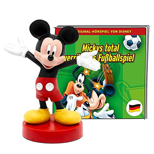 tonies Hörfiguren für Toniebox, Disney – Mickys total verrücktes Fußballspiel, Micky Maus Hörspiel für Kinder ab 4 Jahren, Spielzeit ca. 60 Minuten von tonies