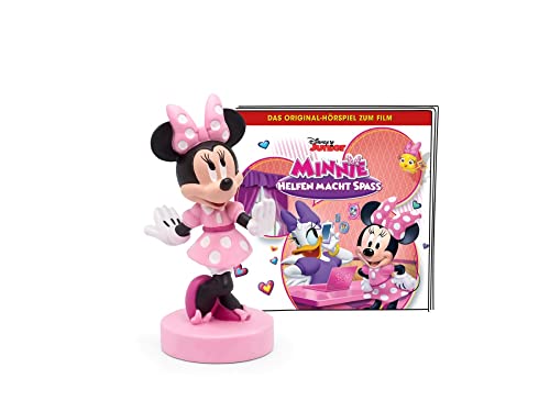 tonies Hörfiguren für Toniebox, Disney Minnie Maus – Helfen Macht Spaß, Hörspiel für Kinder ab 4 Jahren, Spielzeit ca. 59 Minuten von tonies