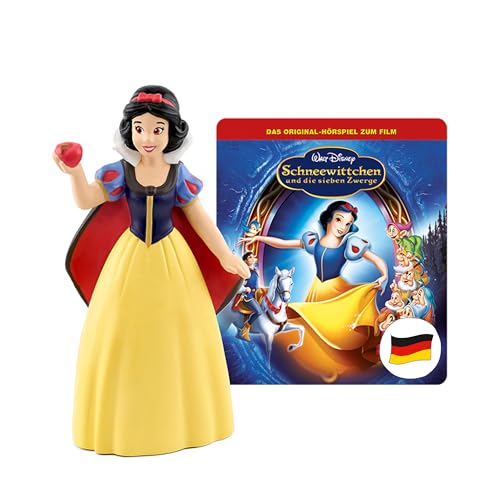 tonies Hörfiguren für Toniebox, Disney Schneewittchen und die Sieben Zwerge, Hörspiel mit Liedern für Kinder ab 4 Jahren, Spielzeit ca. 59 Minuten tonies Hörfiguren für Toniebox, Disney Schneewittchen und die Sieben Zwerge, Hörspiel mit Liedern für Kinder ab 4 Jahren, Spielzeit ca. 59 Minuten von tonies