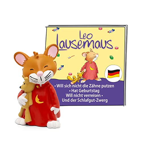 tonies Hörfiguren für Toniebox, Leo Lausemaus – Das Original Hörspiel zu den Büchern 3, für Kinder ab 3 Jahren, Spielzeit ca. 51 Minuten von tonies