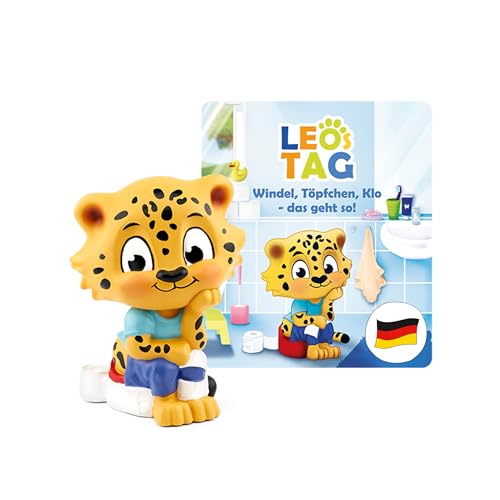 tonies Hörfiguren für Toniebox, Leos Tag – Windel, Töpfchen, Klo – das geht so!, Hörspiel mit Liedern für Kinder ab 3 Jahren, Spielzeit ca. 50 Minuten tonies Hörfiguren für Toniebox, Leos Tag – Windel, Töpfchen, Klo – das geht so!, Hörspiel mit Liedern für Kinder ab 3 Jahren, Spielzeit ca. 50 Minuten von tonies