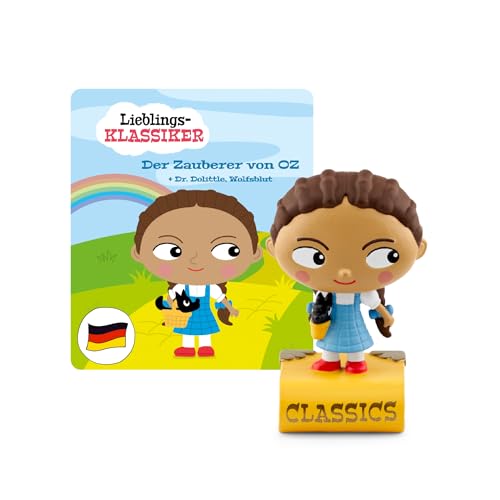 tonies Hörfiguren für Toniebox, Lieblings-Klassiker – Der Zauberer von Oz und Zwei weitere Klassiker, Hörbuch für Kinder ab 3 Jahren, Spielzeit ca. 60 Minuten tonies Hörfiguren für Toniebox, Lieblings-Klassiker – Der Zauberer von Oz und Zwei weitere Klassiker, Hörbuch für Kinder ab 3 Jahren, Spielzeit ca. 60 Minuten von tonies