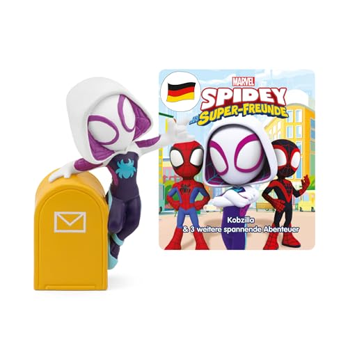 tonies Hörfiguren für Toniebox, Marvel Spidey und Seine Super-Freunde – Kobzilla & 3 weitere spannende Abenteuer (Folge 3), Hörspiel für Kinder ab 4 Jahren, Spielzeit ca. 57 Minuten von tonies