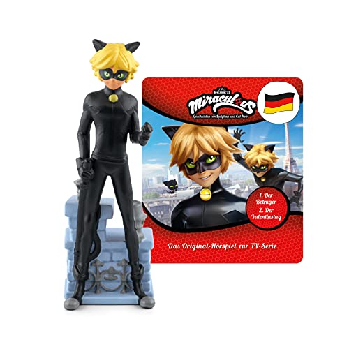 tonies Hörfiguren für Toniebox, Miraculous – Der Betrüger/Der Valentinstag, Original-Hörspiel zur TV-Serie, für Kinder ab 6 Jahren, Spielzeit ca. 46 Minuten tonies Hörfiguren für Toniebox, Miraculous – Der Betrüger/Der Valentinstag, Original-Hörspiel zur TV-Serie, für Kinder ab 6 Jahren, Spielzeit ca. 46 Minuten von tonies