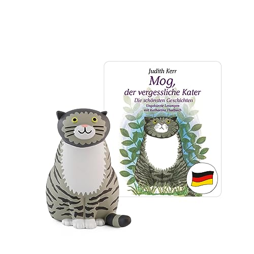 tonies Hörfiguren für Toniebox, Mog, der vergessliche Kater – Die schönsten Geschichten, Hörbuch mit 4 Geschichten für Kinder ab 3 Jahren, Spielzeit ca. 34 Minuten tonies Hörfiguren für Toniebox, Mog, der vergessliche Kater – Die schönsten Geschichten, Hörbuch mit 4 Geschichten für Kinder ab 3 Jahren, Spielzeit ca. 34 Minuten von tonies