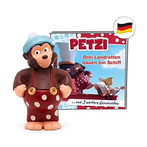 tonies Hörfiguren für Toniebox, Petzi – DREI Landratten Bauen EIN Schiff, Hörspiel für Kinder ab 3 Jahren, Spielzeit ca. 68 Minuten tonies Hörfiguren für Toniebox, Petzi – DREI Landratten Bauen EIN Schiff, Hörspiel für Kinder ab 3 Jahren, Spielzeit ca. 68 Minuten von tonies