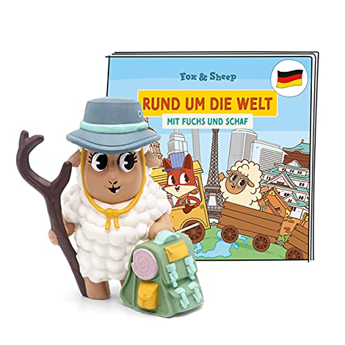 tonies Hörfiguren für Toniebox, Rund um die Welt mit Fuchs & Schaf – Osaka & Serengeti, Hörspiel für Kinder ab 4 Jahren, Spielzeit ca. 40 Minuten tonies Hörfiguren für Toniebox, Rund um die Welt mit Fuchs & Schaf – Osaka & Serengeti, Hörspiel für Kinder ab 4 Jahren, Spielzeit ca. 40 Minuten von tonies
