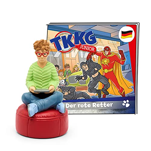 tonies Hörfiguren für Toniebox, TKKG Junior – Der rote Retter, Hörspiel für Kinder ab 5 Jahren, Spielzeit ca. 61 Minuten tonies Hörfiguren für Toniebox, TKKG Junior – Der rote Retter, Hörspiel für Kinder ab 5 Jahren, Spielzeit ca. 61 Minuten von tonies
